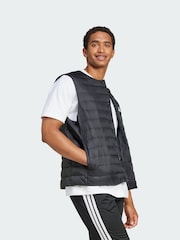 adidas Black Helionic Light Gilet - Image 3 of 6