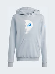 adidas Grey Jude Bellingham Hoodie - Image 6 of 6