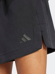 adidas Black Soft Lux Loose Shorts - Image 5 of 6