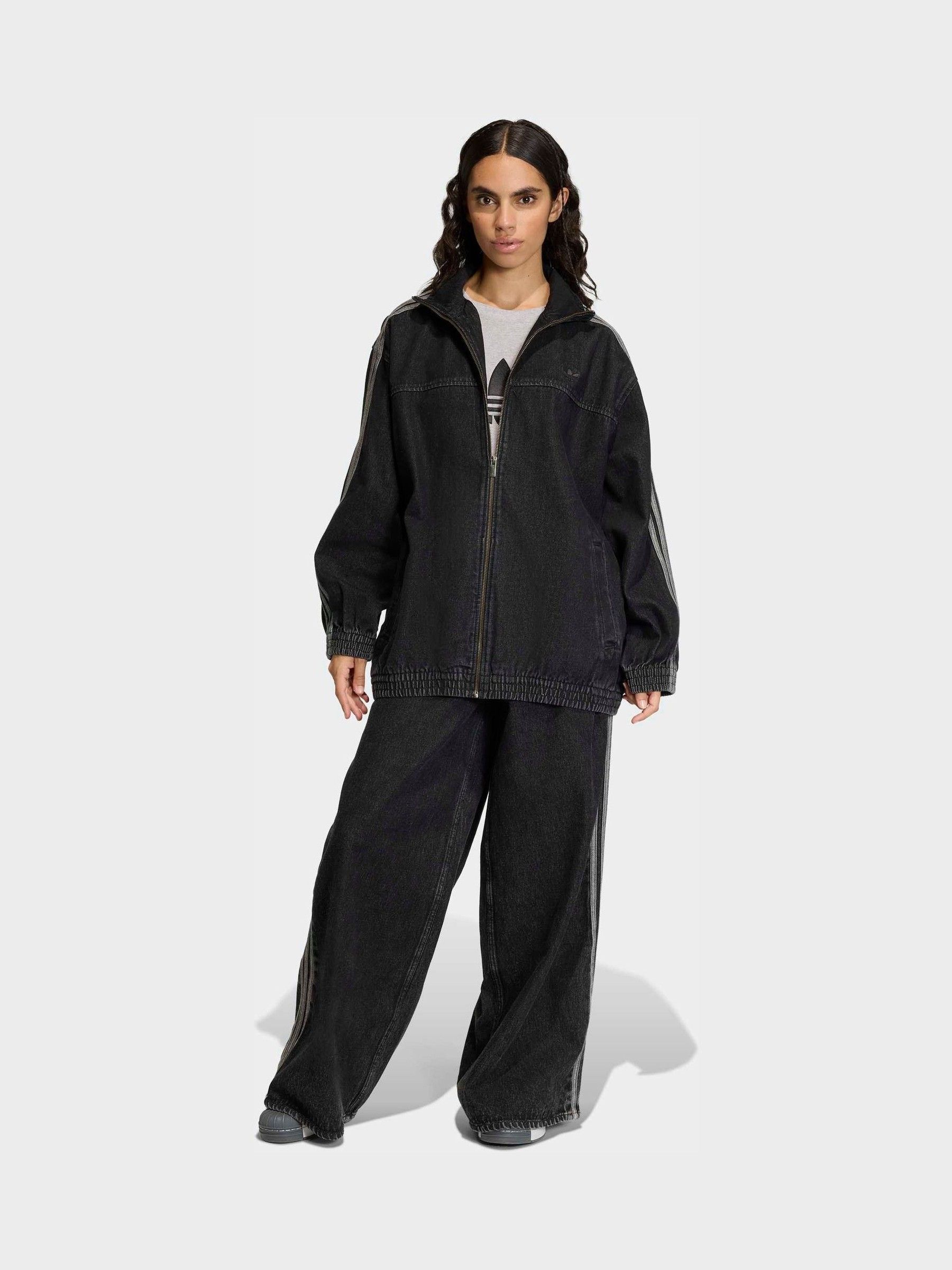 Buy adidas Originals Black Firebird Adilenium Track Top Denim