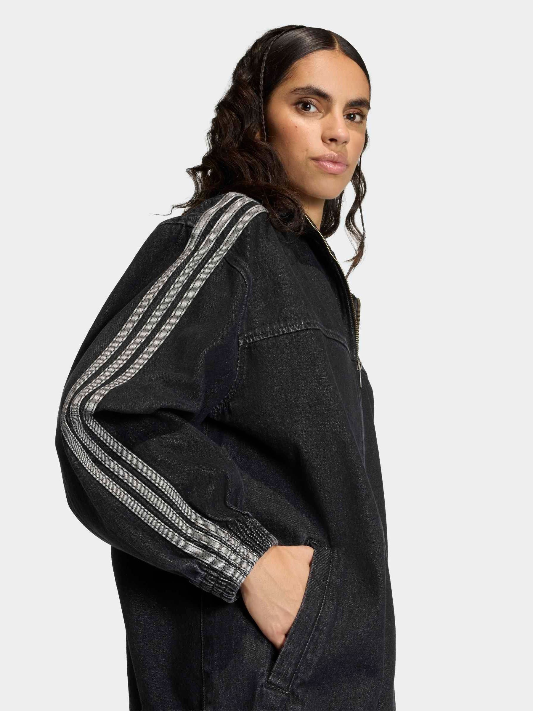 Buy adidas Originals Black Firebird Adilenium Track Top Denim