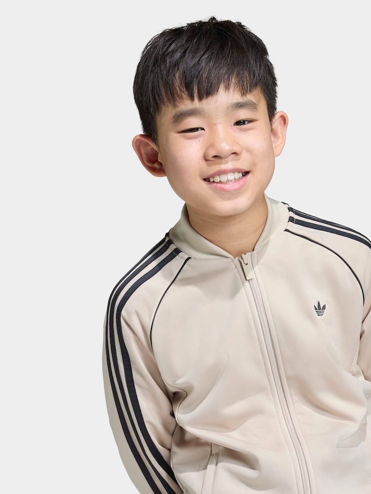 adidas Originals Cream SST Track Top - Image 2 of 6