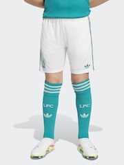adidas White Liverpool Fc 25/26 Third Shorts - Image 1 of 6
