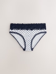 Multi Brazilian Modal Blend Rib Knickers 7 Pack - Image 10 of 13