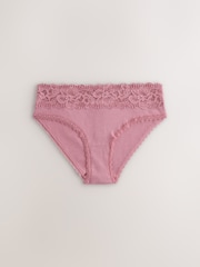 Multi Brazilian Modal Blend Rib Knickers 7 Pack - Image 8 of 13