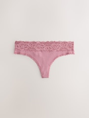 Multi Thong Modal Blend Rib Knickers 7 Pack - Image 11 of 13