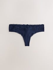 Multi Thong Modal Blend Rib Knickers 7 Pack - Image 9 of 13