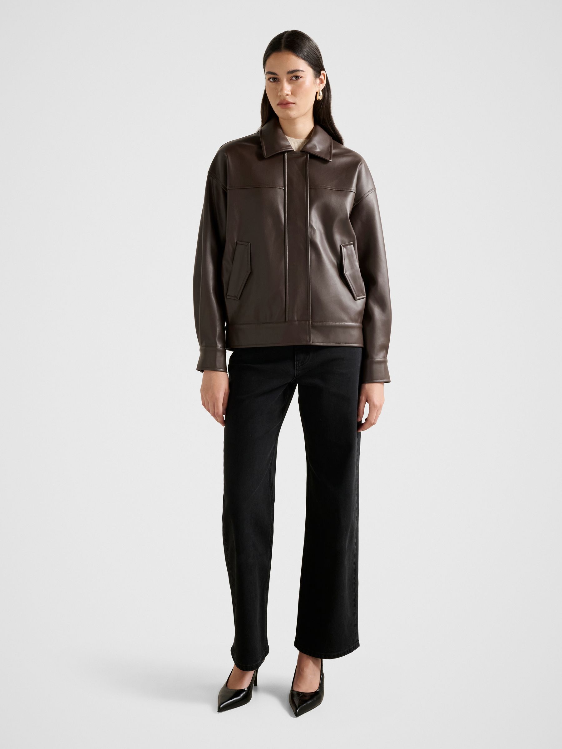 Buy Forever New Brown Maxine Bomber Jacket from Next Luxembourg