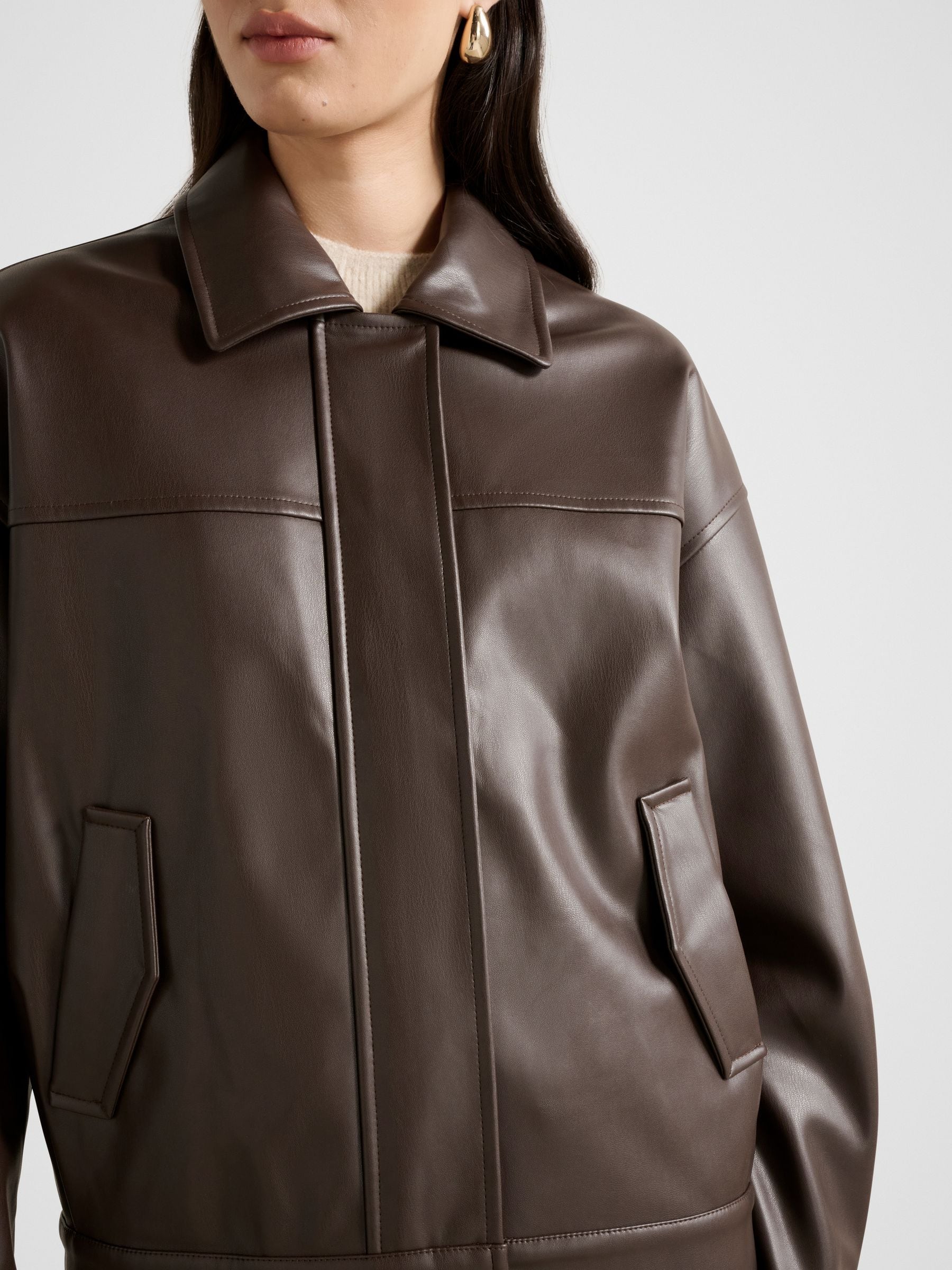 Buy Forever New Brown Maxine Bomber Jacket from Next Luxembourg