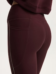 Cotton On Brown Fleece Lined Full Length Tights - Image 6 of 6