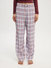 Rosa - Cotton On Flannel Wide Leg Trousers - Imagen 5 de 6