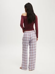 Rosa - Cotton On Flannel Wide Leg Trousers - Imagen 6 de 6