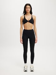 Cotton On Black Fleece Lined Full Length Tights - Image 4 of 5