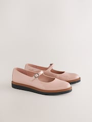Nude Forever Comfort® Chunky Sole Mary Jane Shoes - Image 5 of 8