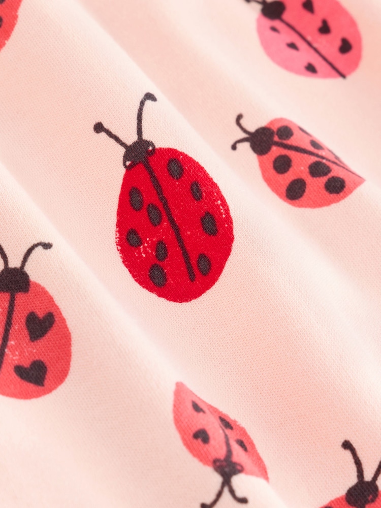 Red Ladybird Long Sleeve Baby Bodysuits 5 Pack - Image 13 of 13