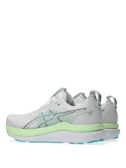 ASICS White/Blue Gel-Kayano 33 Running Trainers - Image 5 of 8