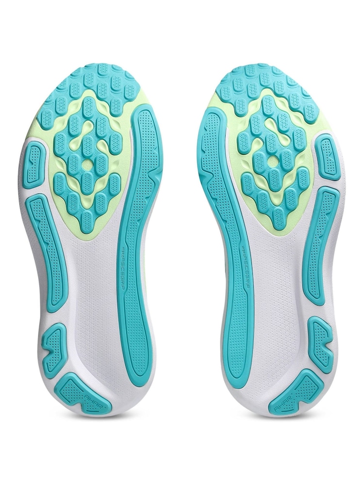 ASICS White/Blue Gel-Kayano 33 Running Trainers - Image 8 of 8