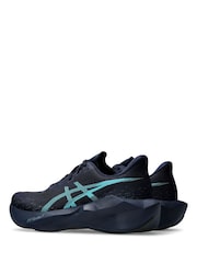 ASICS Black/Green Novablast 6  Running Trainers - Image 4 of 7