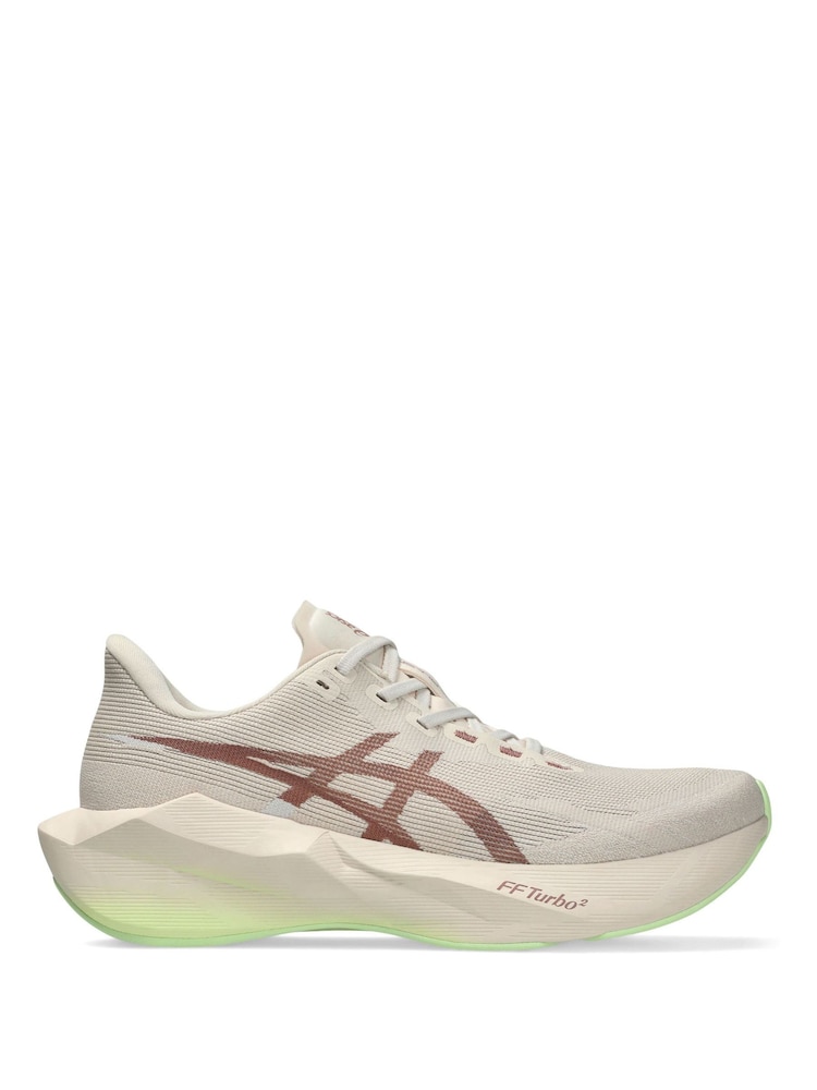 ASICS White Ground Novablast 6 Running Trainers - Image 1 of 8