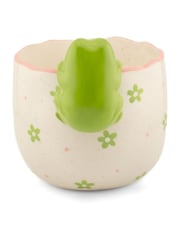 Sass & Belle Green Peeking Frog Planter - Image 4 of 6