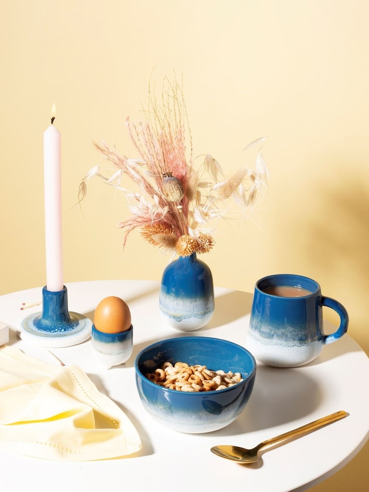 Sass & Belle Blue Mojave Glaze Mug - Image 2 of 3