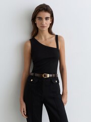 Reiss Black Aysha Vest - Image 1 of 6