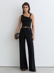 Reiss Black Aysha Vest - Image 3 of 6