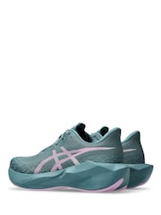 ASICS Teal Blue Novablast 6 Running Trainers - Image 4 of 8