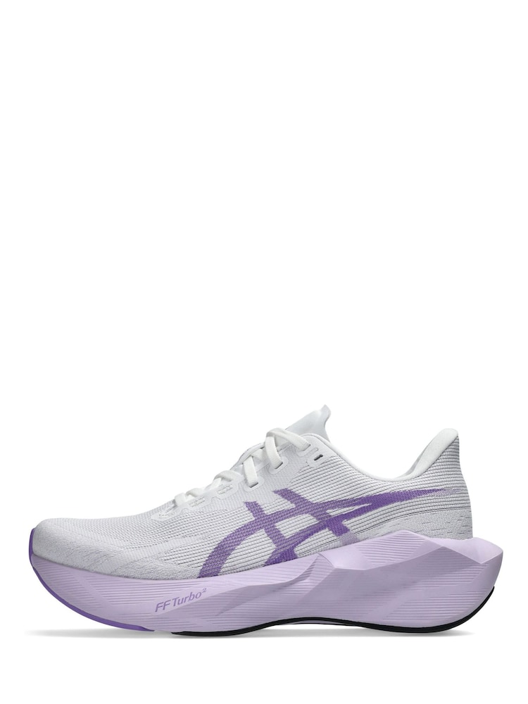 ASICS Lilac Purple Novablast 6  Running Trainers - Image 2 of 8