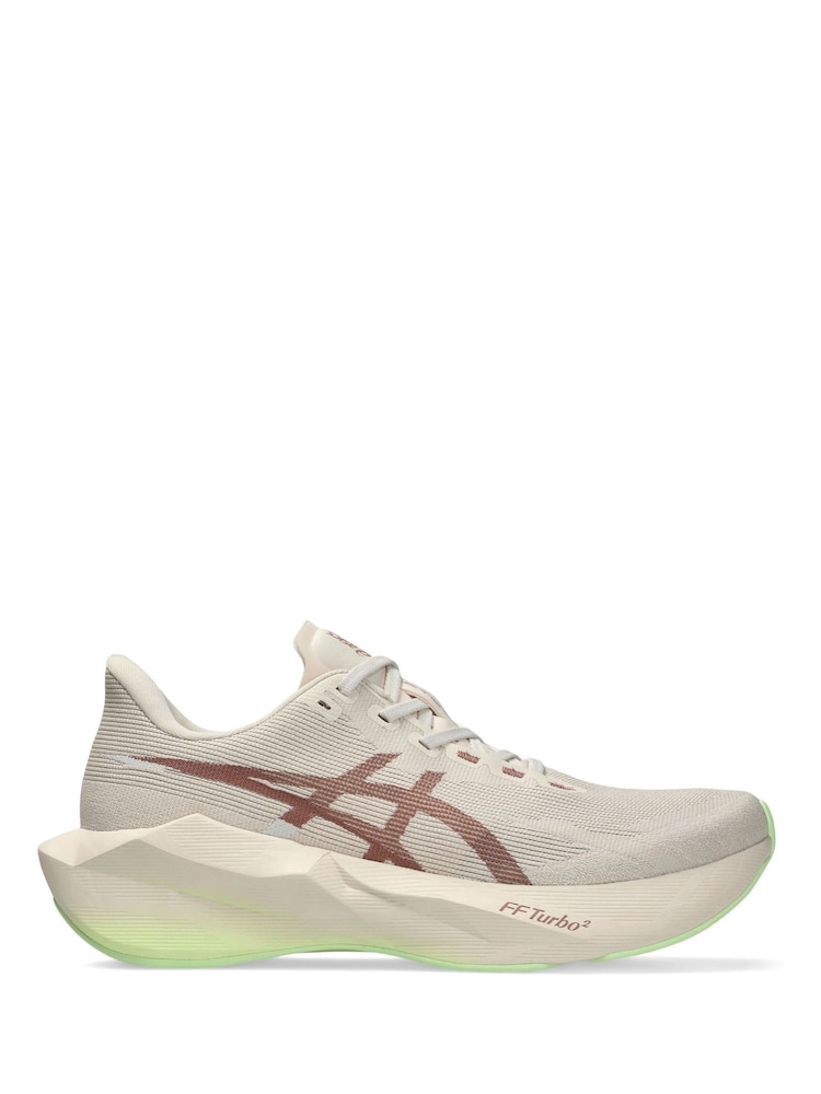 ASICS Cream Novablast 6 Running Trainers - Image 1 of 8