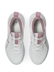 ASICS White/Pink Gel Pulse 17 Running Trainers - Image 3 of 7