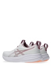 ASICS White/Pink Gel Pulse 17 Running Trainers - Image 5 of 7