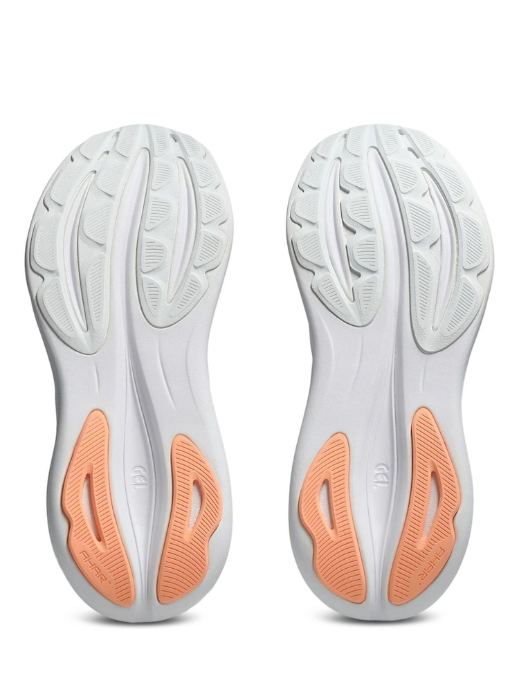 ASICS White/Pink Gel Pulse 17 Running Trainers - Image 7 of 7 ASICS White/Pink Gel Pulse 17 Running Trainers - Image 7 of 7