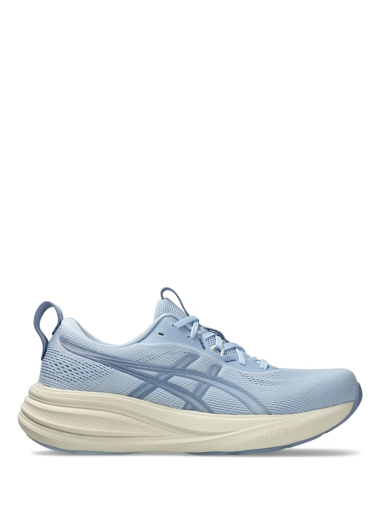ASICS Light Blue Gel Pulse 17 Running Trainers - Image 1 of 7