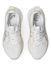 ASICS White Ground Gel-Kayano 3 Running Trainers - Image 7 of 8