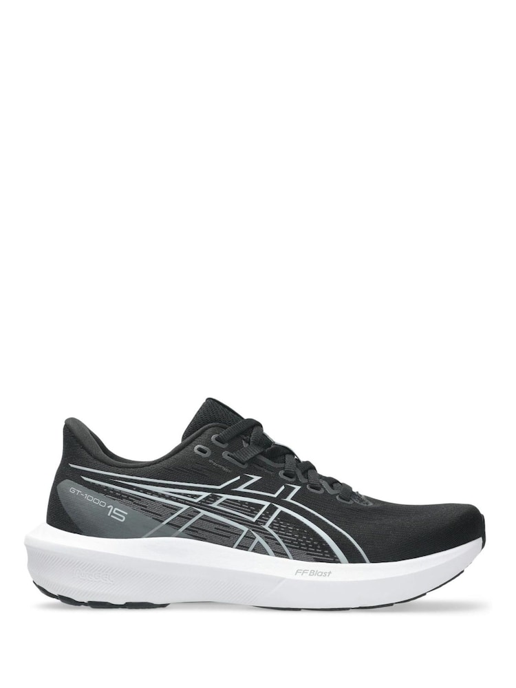 Melns/balts - ASICS Gt-1000 15 skriešanas apavi - Attēls 1 no 7