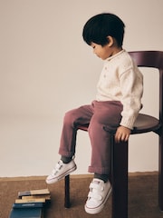 Soft Red Stretch Chino Trousers (3mths-7yrs) - Image 4 of 10