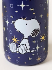 FatFace Navy Snoopy Star Printed Water Bottle - Image 3 of 3