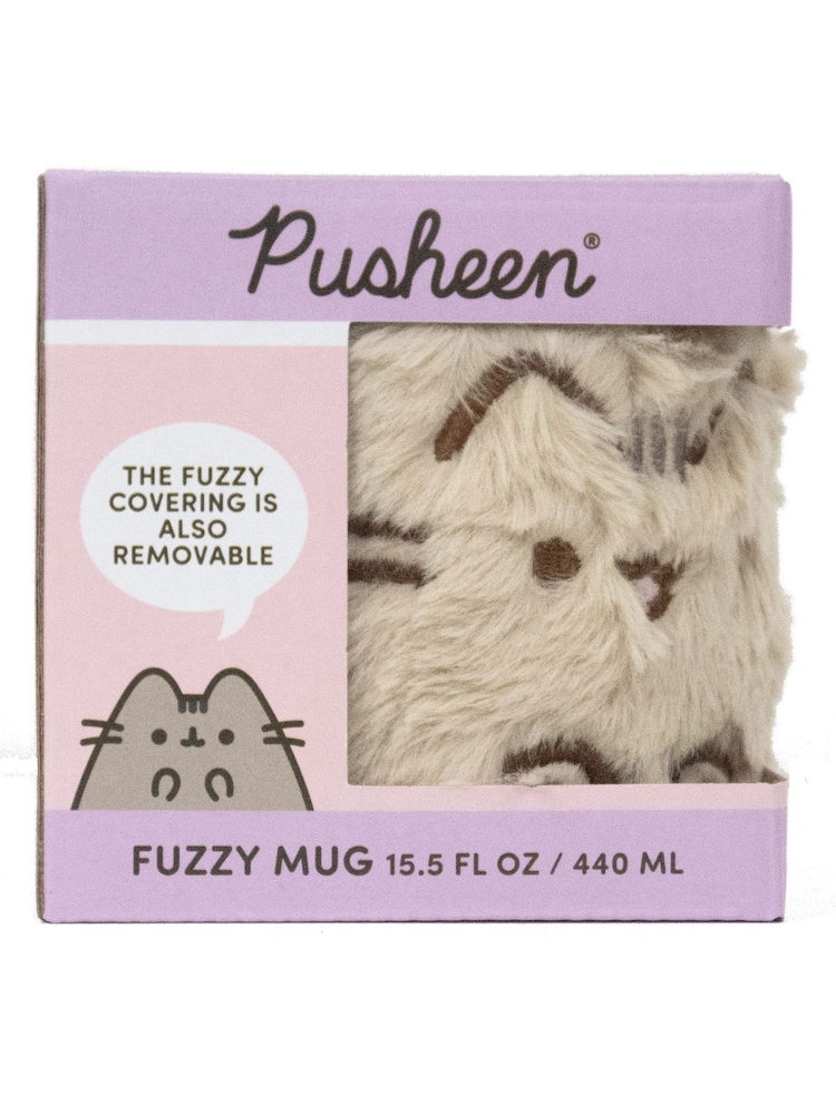 Pyramid International Grey Pusheen Mug & Keychain Gift Set - Image 2 of 4