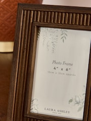 Laura Ashley Brown Wooden Barcombe Photo Frame - Image 3 of 5