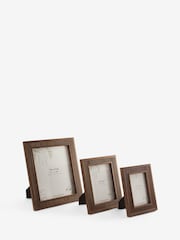 Laura Ashley Brown Wooden Barcombe Photo Frame - Image 4 of 5