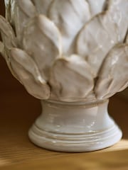 Laura Ashley Cream Artichoke Ornament - Image 3 of 4