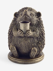 Laura Ashley Brass Hedgehog Taper Candle Holder - Image 5 of 5