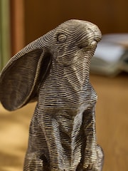 Laura Ashley Brass Hare Ornament - Image 2 of 4