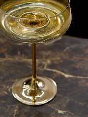 Set of 2 Tapered Cocktail Glasses - Larawan 2 ng 3