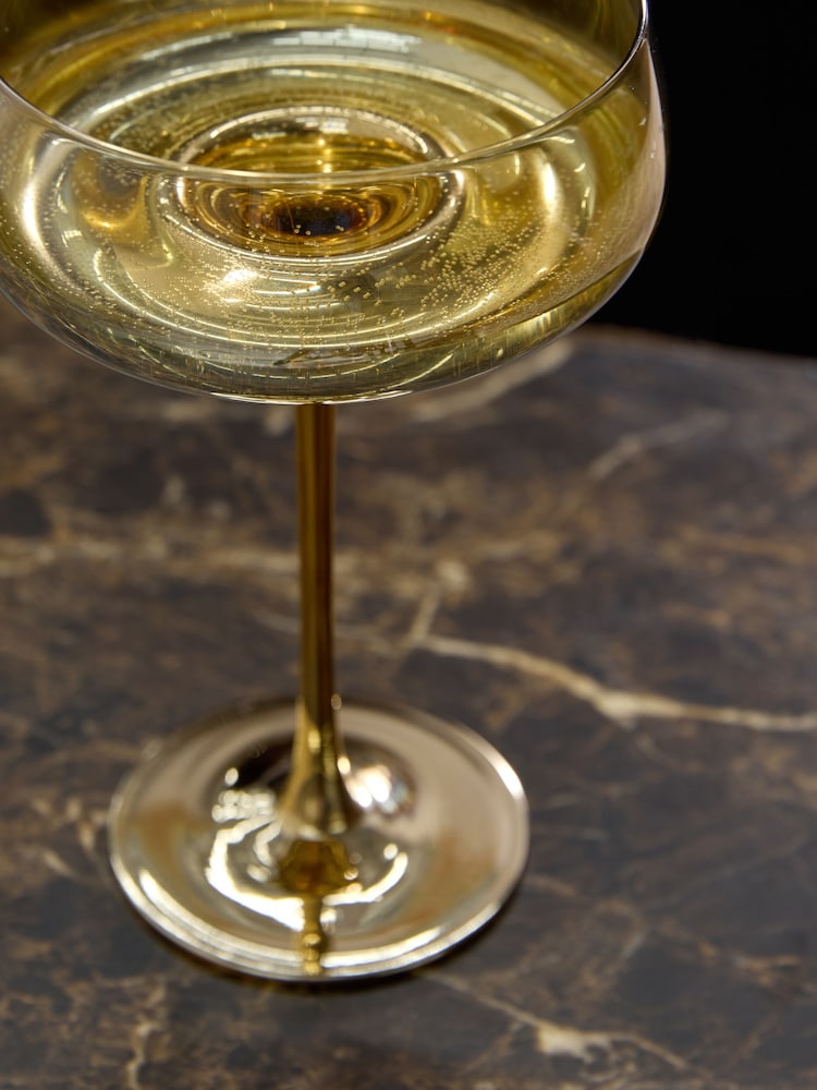 Set of 2 Tapered Cocktail Glasses - Larawan 2 ng 3