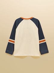 Joules Boys' Bennett Raglan Long Sleeve Top - Slika 2 od 4