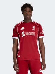adidas Red Liverpool FC 25/26 Home Authentic Football Shirt - Image 1 of 8