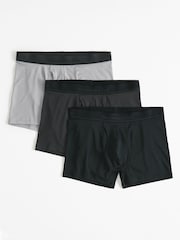 Grey - Abercrombie & Fitch 5" Bokserske gaćice 3 Pakovanje - Slika 1 od 2