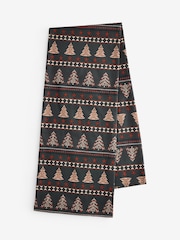 Multi Christmas Fairisle Wipe Clean Table Cloth - Image 4 of 4